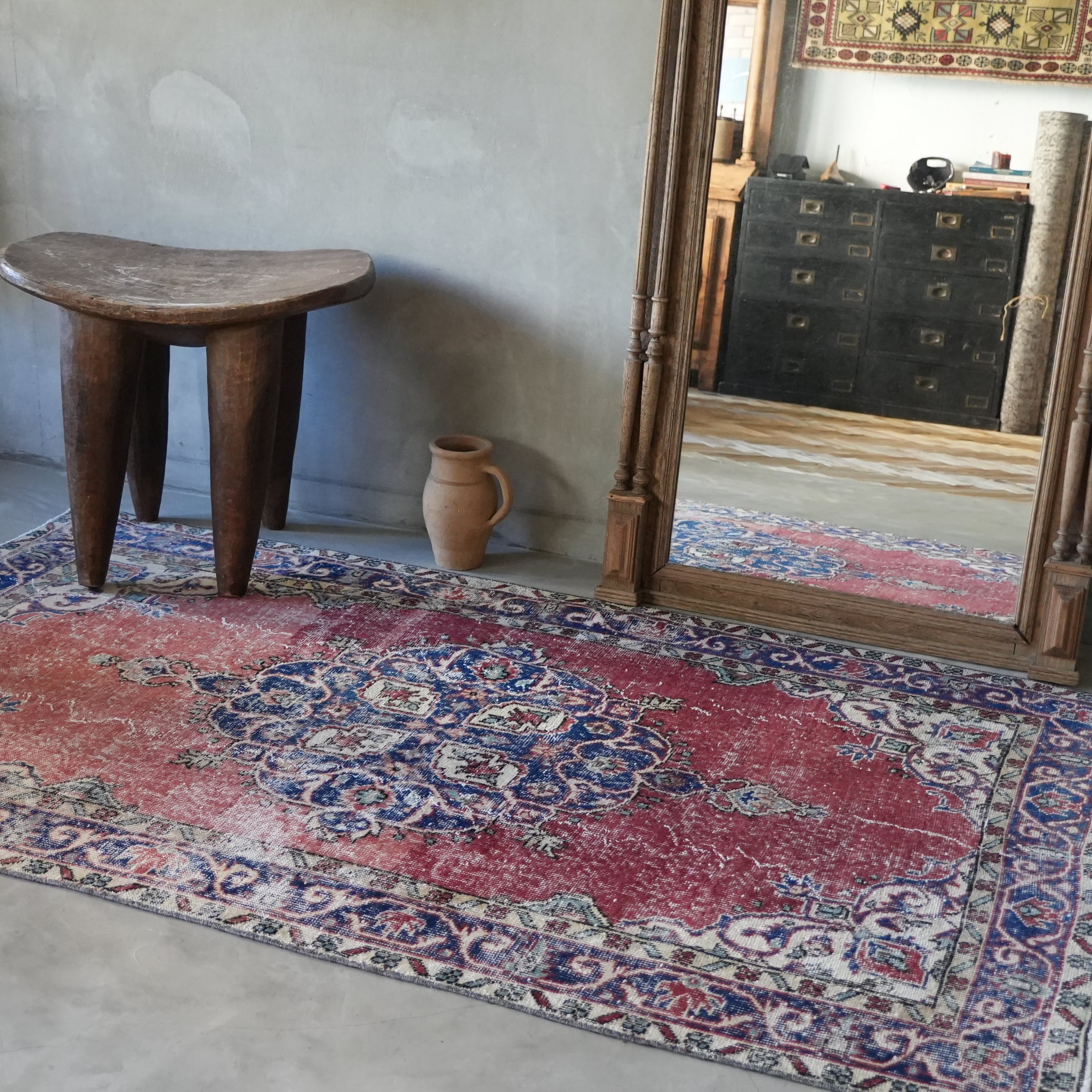 Turkish Vintage Rug 118 x 200 cm | Reve